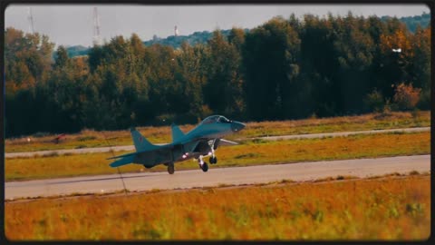 Jet moving in the distance down Cool
