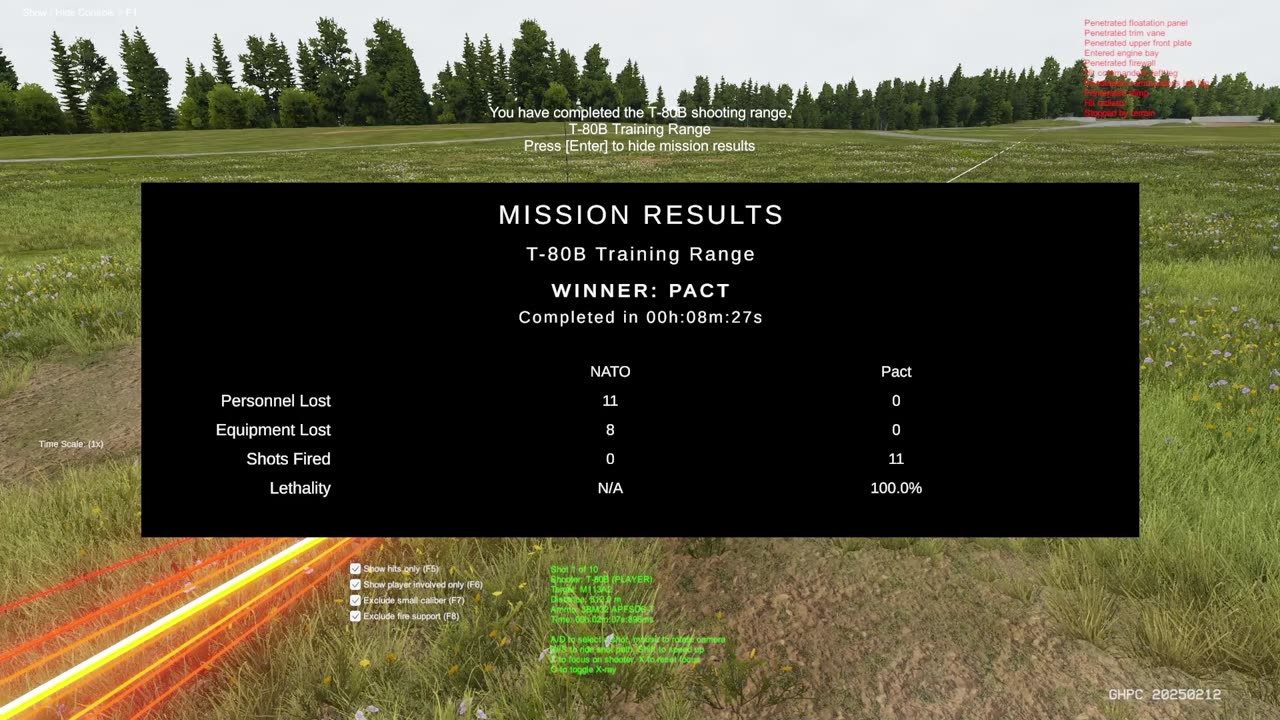 Gunner, Heat, Pc! Training T-80B