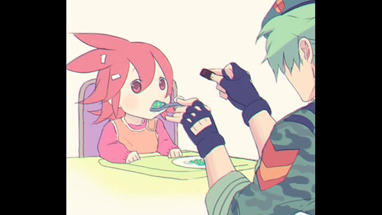 Flippy with baby Flaky