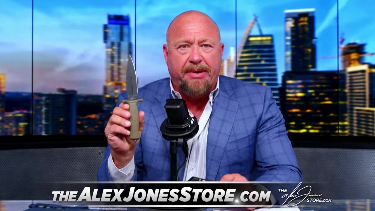 Alex Jones Releases The Secrets Of Palantir 8/18/25