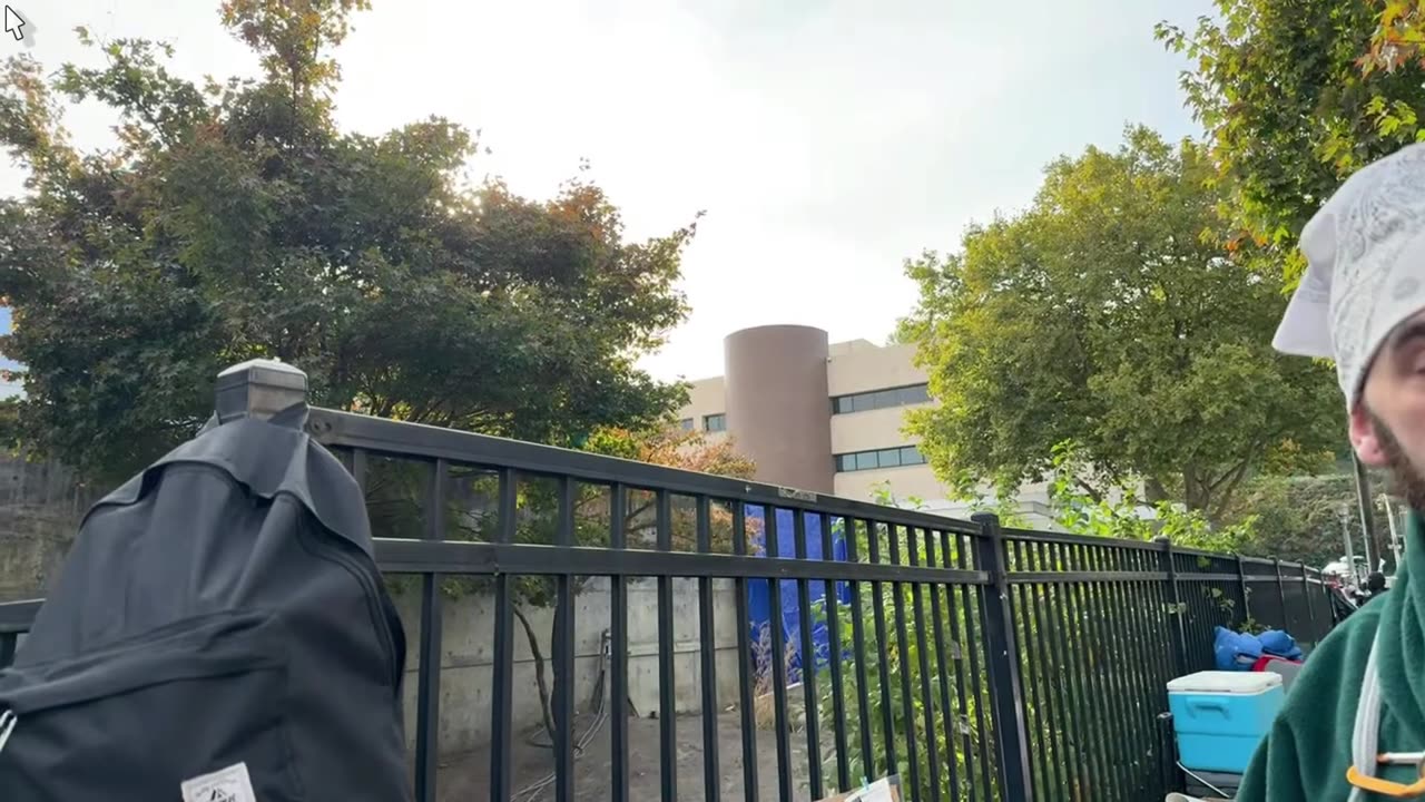 Resident IDF monitors Portland antifa camp