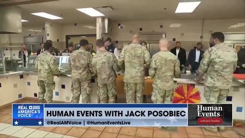 LIVE: VP JD VANCE HANDING OUT CHOW TO MILITARY