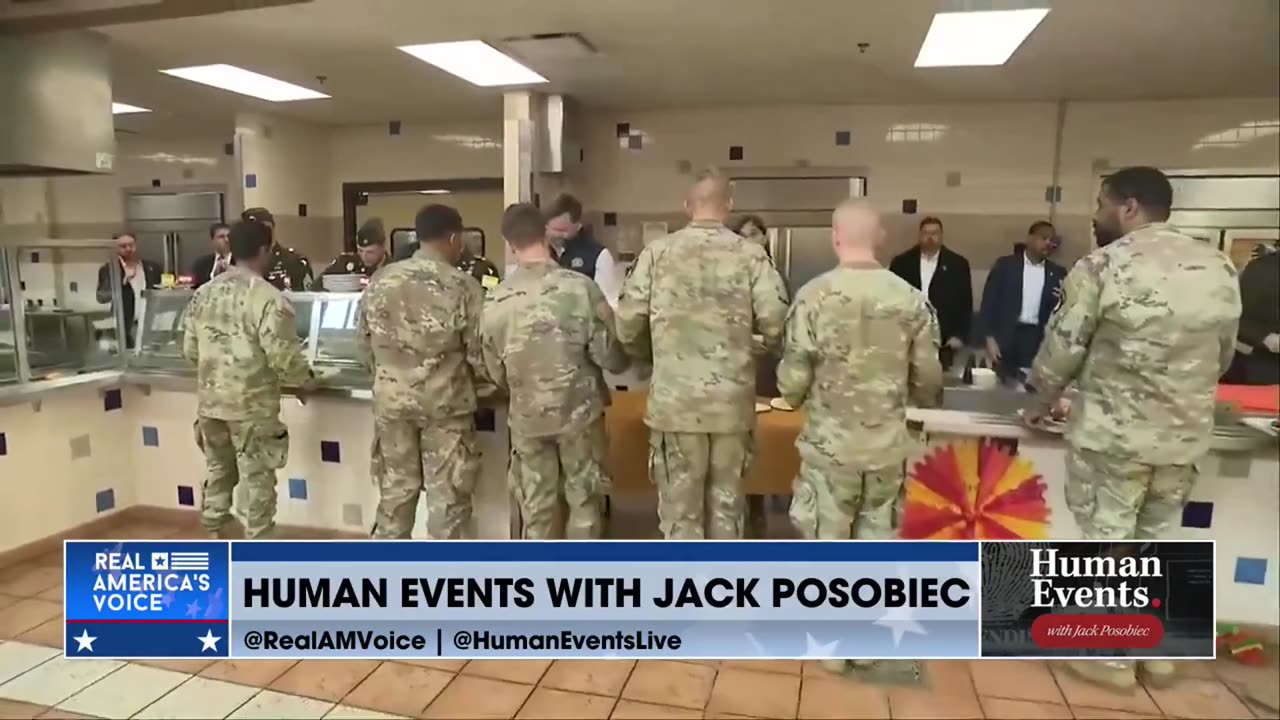 LIVE: VP JD VANCE HANDING OUT CHOW TO MILITARY