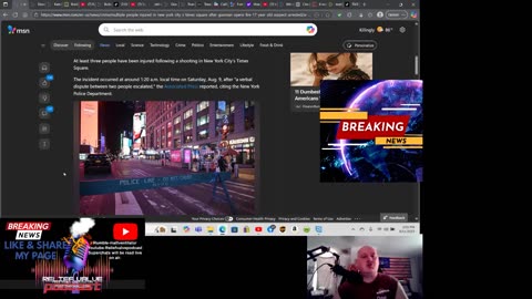 Gunman opens fire in Ny and Disney buys WWE