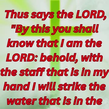 "The Nile Turns to Blood" exodus 7:17 #shorts #youtube #ytshorts #views #jesus #shortvideo #yt