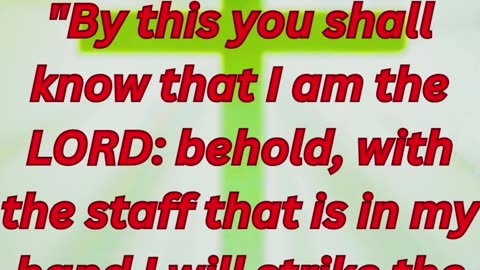 "The Nile Turns to Blood" exodus 7:17 #shorts #youtube #ytshorts #views #jesus #shortvideo #yt
