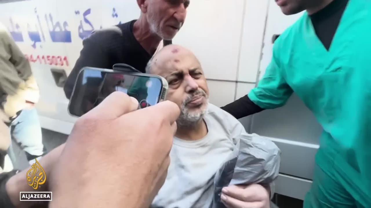 Palestine peoples in the hospitalised
