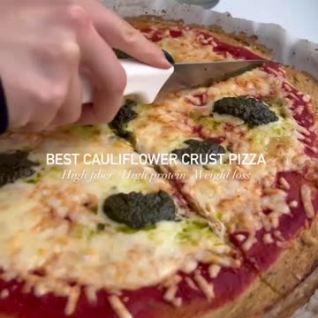 CAULIFLOWER CRUST PIZZA