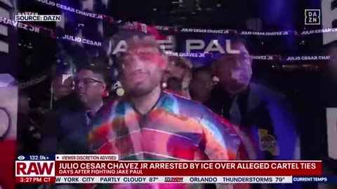 Boxer Julio Cesar Chavez arrested by ICE