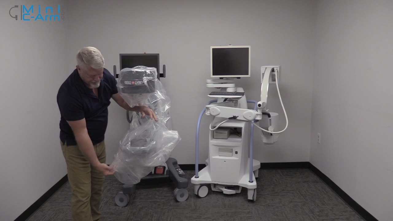 How to Drape a Mini C-Arm - Orthoscan - Hologic - OEC
