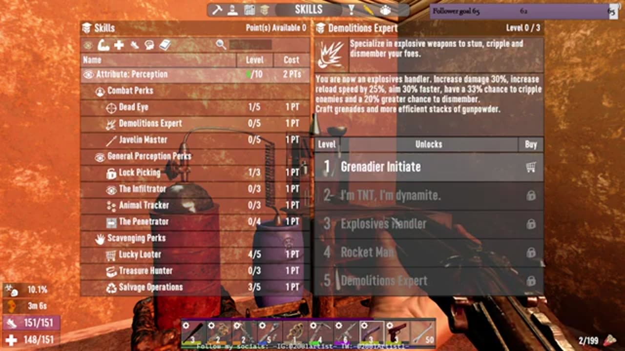 7 Days to die (part 17) continuing and making things