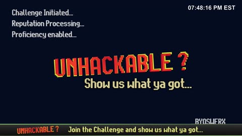Coming Soon: BYOSWERX Unhackable Challenge