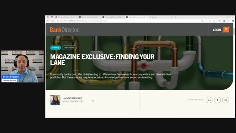 Episode 380: How does your bank differentiate itself? Become a niche player!