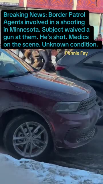Border Patrol Agents involved in a shooting in Minnesota