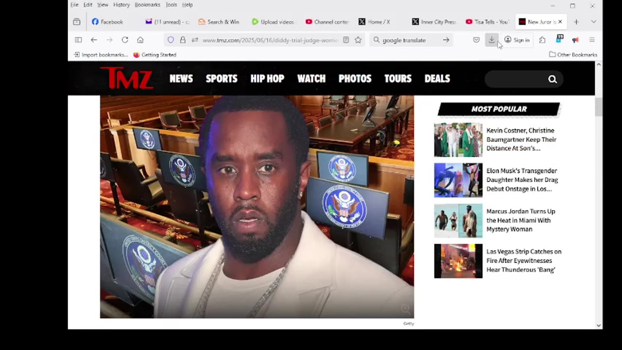 Diddy Trial Juror Gets Mysterious Text ... Judge Worried He's Blabbing