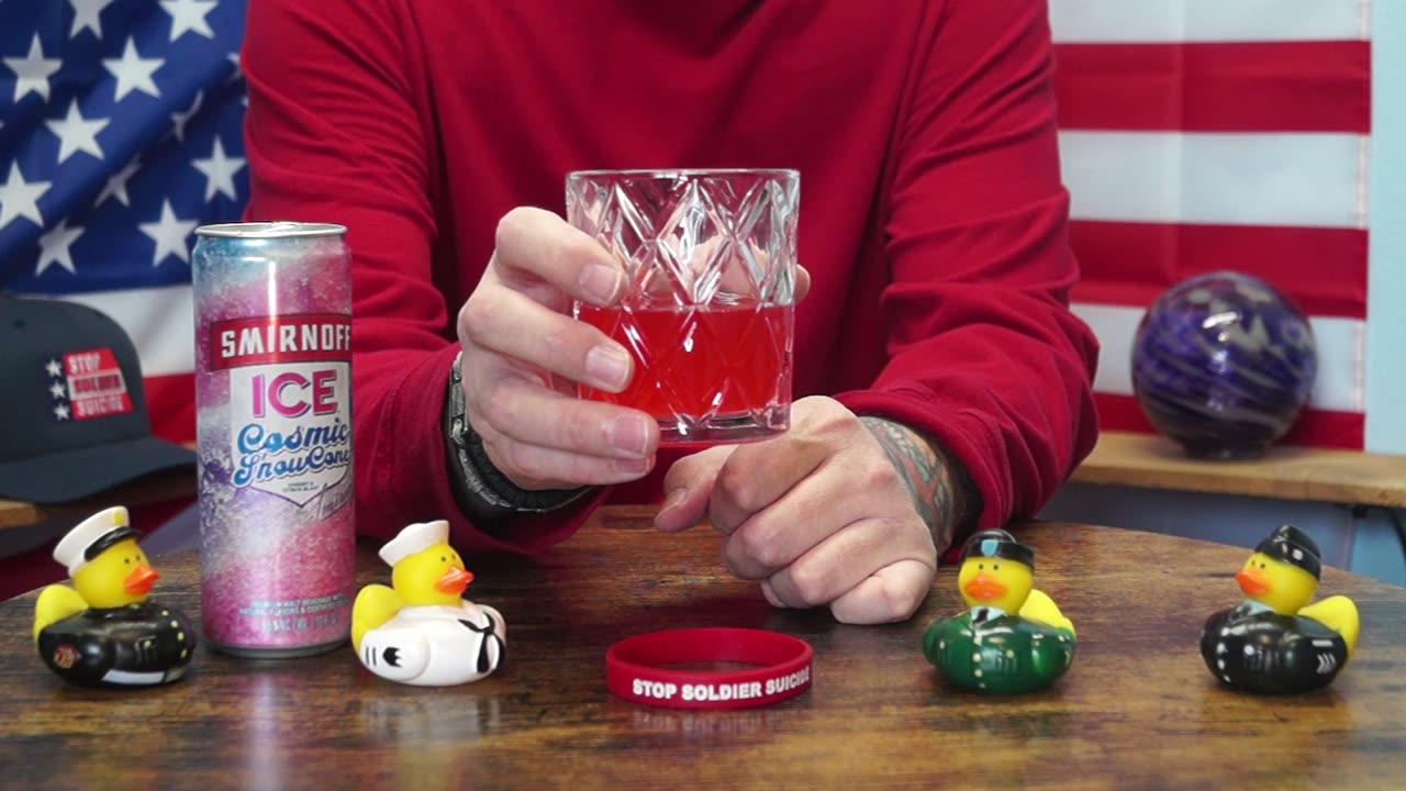 SGT Edwin Franco - Smirnoff Ice Cosmic Snowcone RTD Cocktail Review