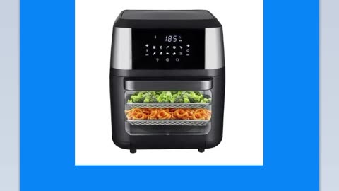 Fritadeira Ayr Fryer Tronos Rc-02 12 Litros 1800w 220v Preta Touch Box