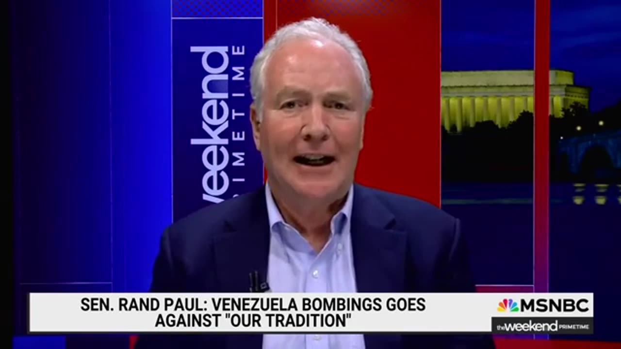 Sen Chris Van Hollen Agrees With Sen Rand Paul #breakingnews