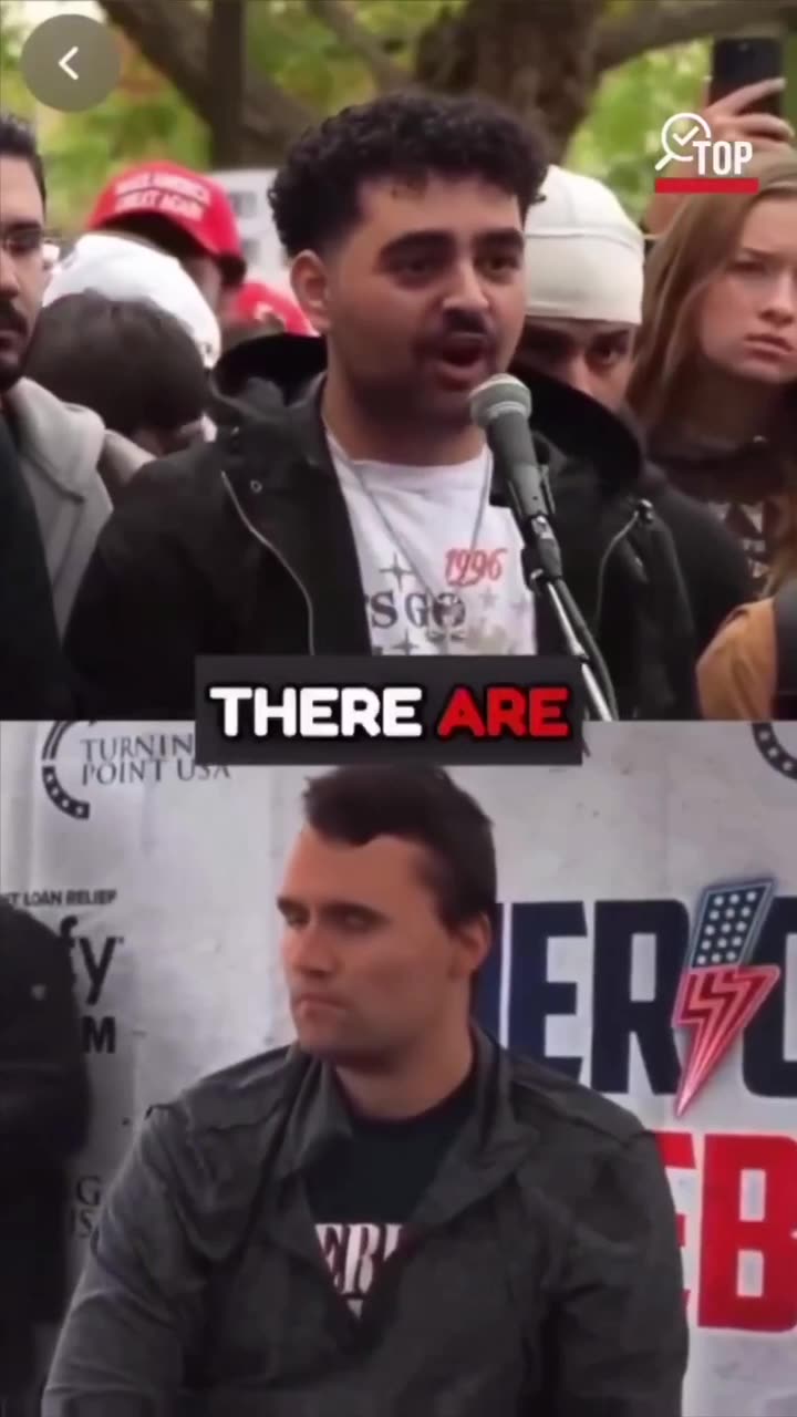 Looks like this Palestinian Christian red-pilled Charlie Kirk