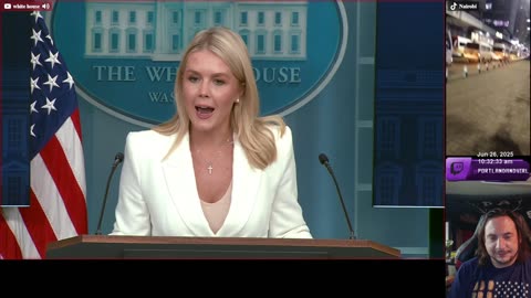 🔴 LIVE White House Press Secretary Karoline Leavitt