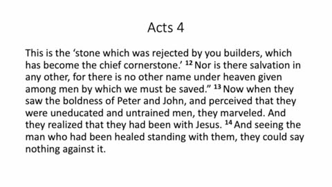 The church instituted