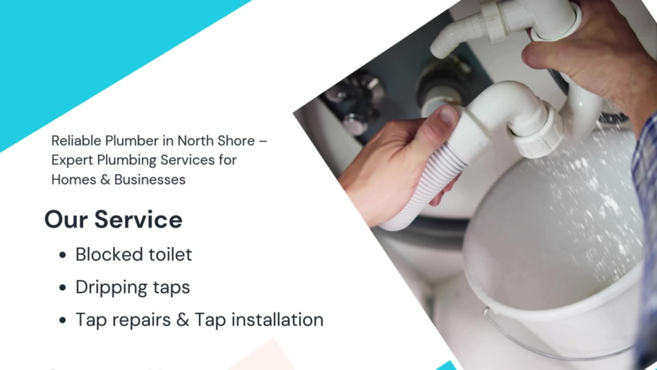 Reliable Plumber in North Shore – Expert Plumbing Services for Homes & Businesses