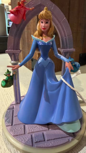 Disney Parks Aurora from Sleeping Beauty Figurine #shorts