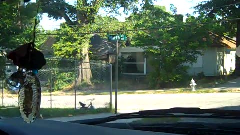 SHEA SHOW RIDING IN ROUGH PART OF ATLANTA. shea show