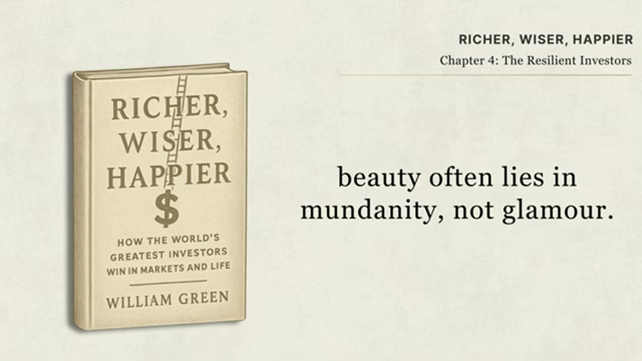 Richer, Wiser, Happier by William Green Full Audiobook
