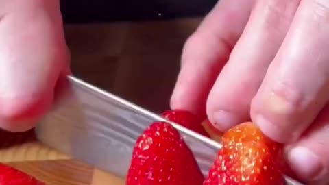 Strawberry gazpacho 🍲
