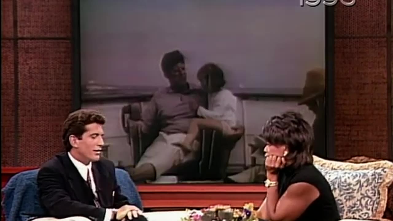 Oprah and John F. Kennedy jr.
