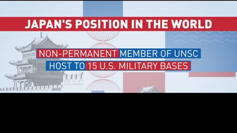 WWII results made China superpower while Japan becomes less important.