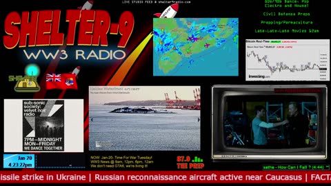 87.9FM-The Prep! | LIVE 24/7 Music/WW3-News/Prepping/Wx