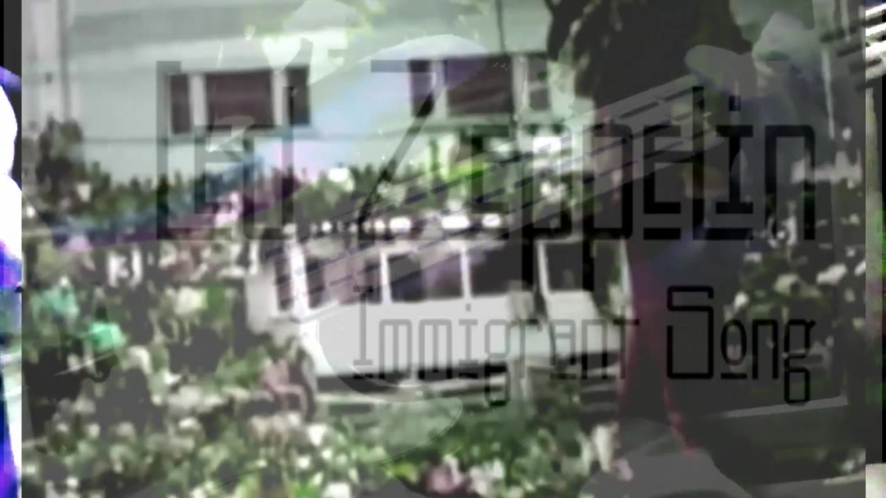 Led Zeppelin - Immigrant Song (Live Bassalong!!) (Official Video) (480p)
