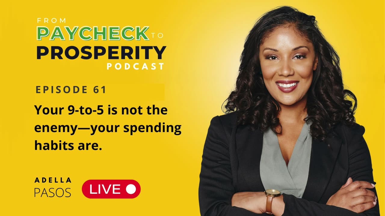 Your 9-to-5 is not the enemy—your spending habits are.