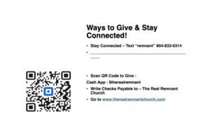 Remnant Church | WATCH LIVE | 11.20.25 | Why Is Elon Musk Talking About the End of Money & Human Labor? Is Revelation 18:22-24 Happening Now?