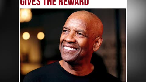 Denzel Understands What Is Important