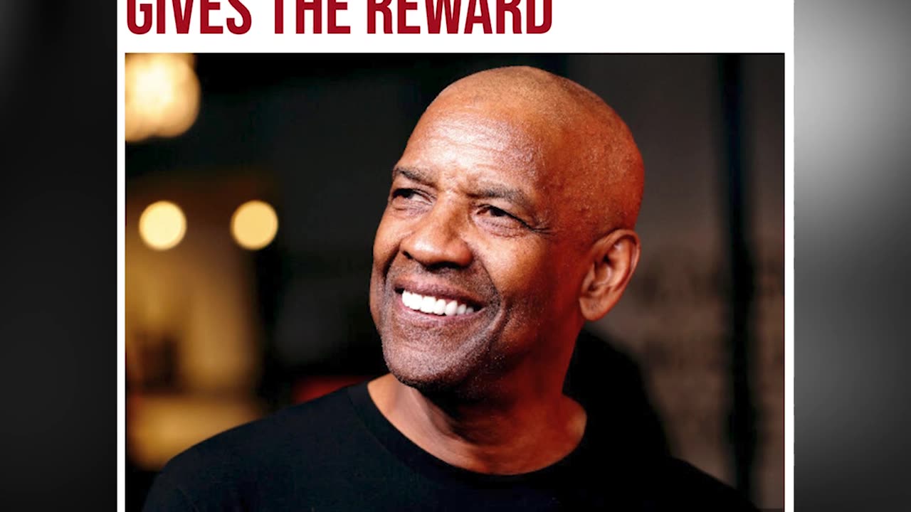 Denzel Understands What Is Important