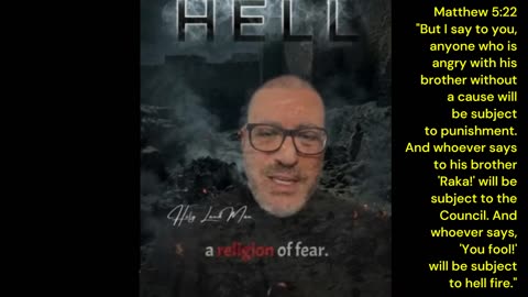 They turned a lesson in Love into a Religion of Fear