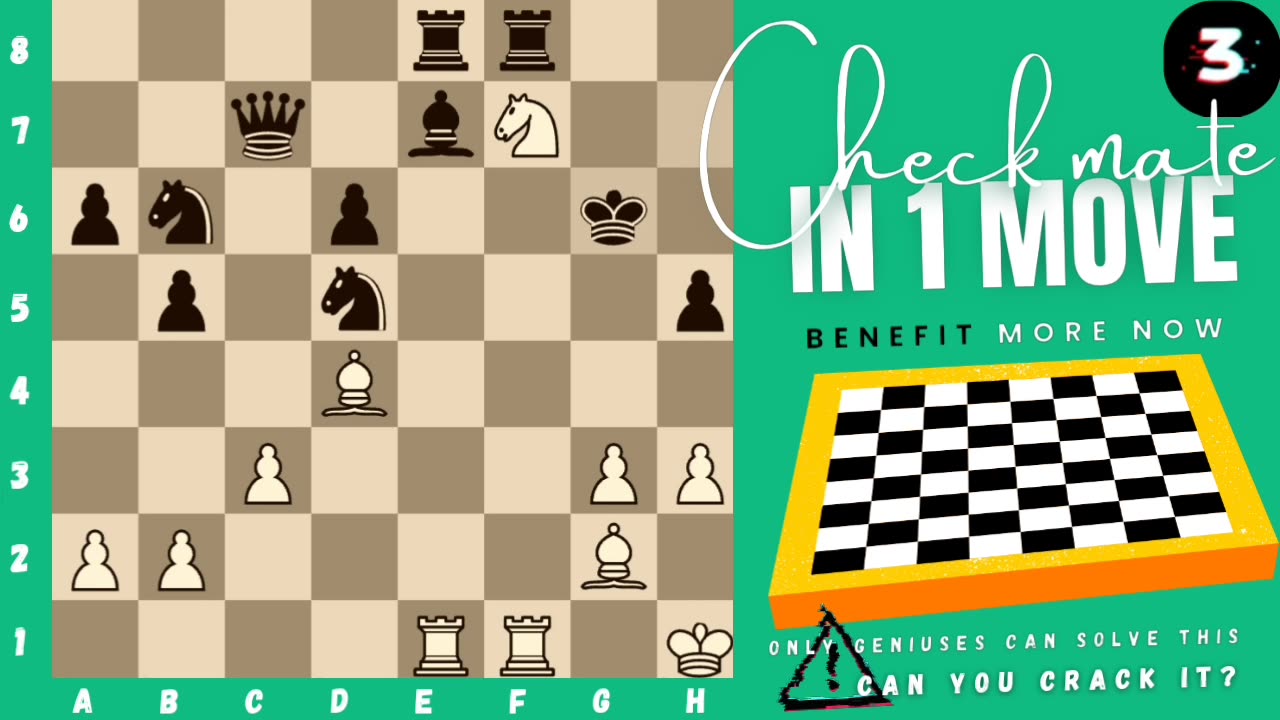 Can you checkmate in 1 move? (P.12) (White to play)♟️
