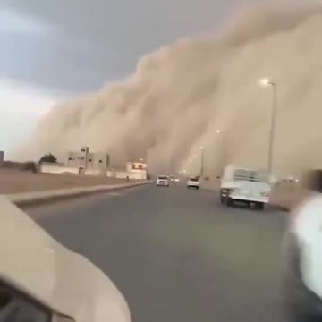 BREAKING: 🇮🇱🔥 If fire wasn’t enough, a Massive Sandstorm has hit Israel