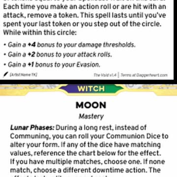 DhD New Class: The Witch #daggerheart #darringtonpress