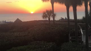 February 16, 2022 - A Gorgeous Sunset at Longboat Key, Florida