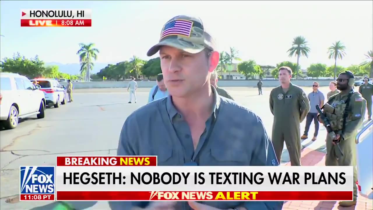 Pete Hegseth: "Nobody is texting war plans..."