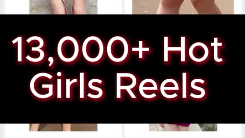 1300+ Hot Girls Reels Bundle for Facebook Reels