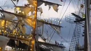 At least 34 injured, some critical, after Mexican Navy ship hits the Brooklyn Bridge