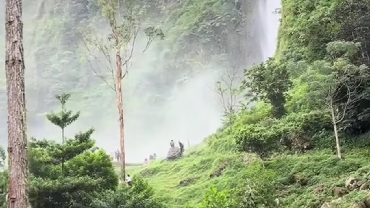 The beautiful landscape Indonesia