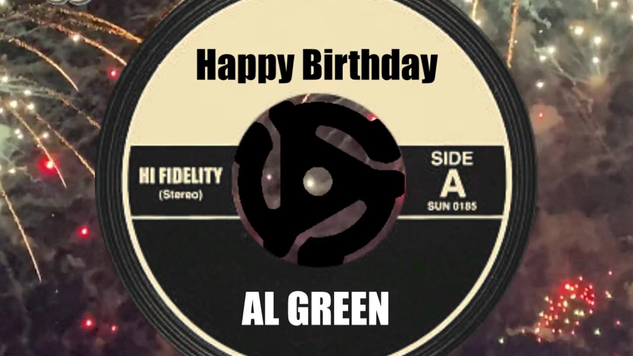 HAPPY BIRTHDAY to AL GREEN!