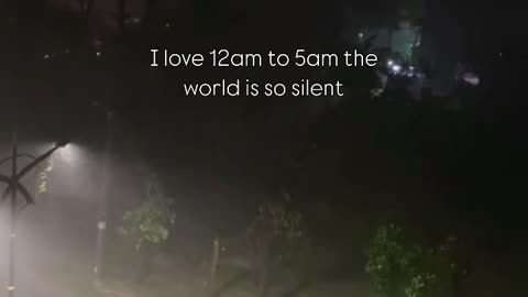 I love 12am to 5am the world is so silent🥺🖤