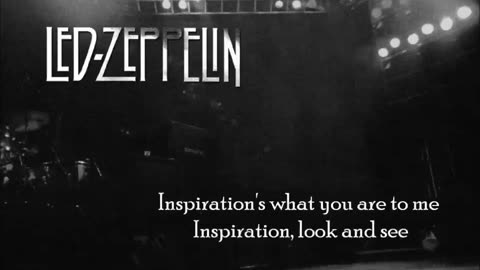 Led Zeppelin - Thank you ~ Lyrics